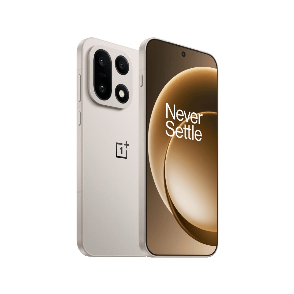 OnePlus 15 | Sand Storm | 6.78 " | LTPO AMOLED | 1272 x 2772 pixels | Qualcomm | Snapdragon 8 Elite Gen 5 | Internal RAM 16 GB | 512 GB | Dual SIM | 5G | Main camera resolution 50+50+50 MP | Secondary camera resolution 32 MP | Android | 16 | 7300 mAh