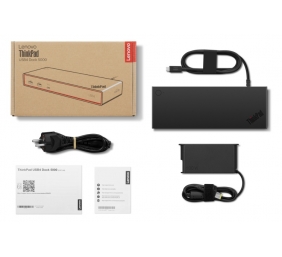 Lenovo ThinkPad USB4 Dock 5000 | DisplayPorts quantity 2 | HDMI ports quantity 1 | 65 W