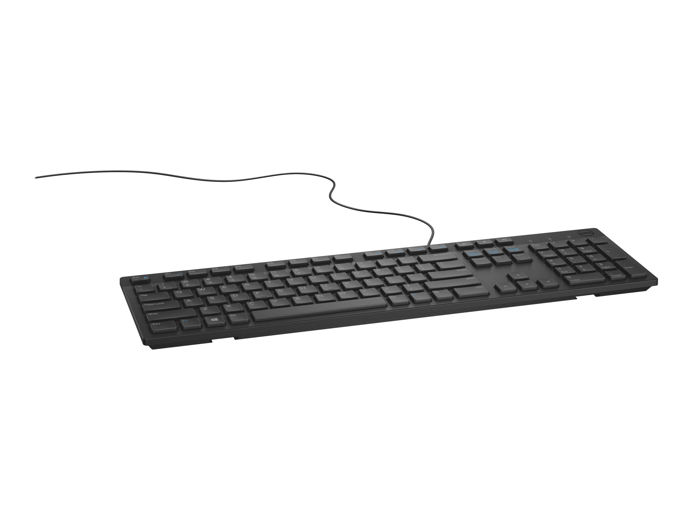 Dell | KB216 | Keyboard | Wired | US/LT | Black | Numeric keypad