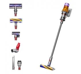 Dyson V12 Detect Slim Absolute (2023) Belaidis dulkių siurblys, Nickel/Yellow (SPEC)