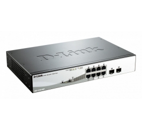 D-Link | DGS-1210 Series Smart Managed Gigabit Switches | DGS-1210-08P | Managed L2 | Desktop/Rackmountable