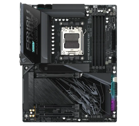 Gigabyte X870E A ELITE X | Processor family AMD | Processor socket AM5 | DDR5 | Supported hard disk drive interfaces SATA, M.2 | Number of SATA connectors 4