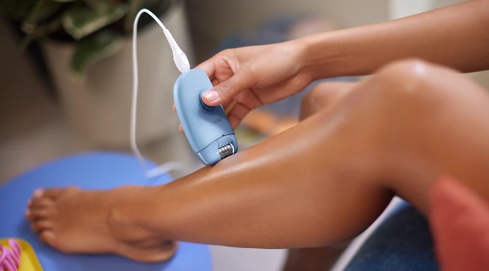 Philips Epilator | BRE228/00 Series 2000 | Number of power levels 1 | Blue