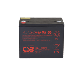 CSB Battery Battery 12V 6Ah 25W Pb F2 | HRL1225W