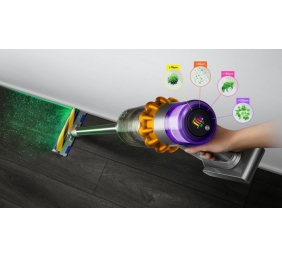 Dyson V15 Detect Absolute Belaidis dulkių siurblys, Gold (SPEC)