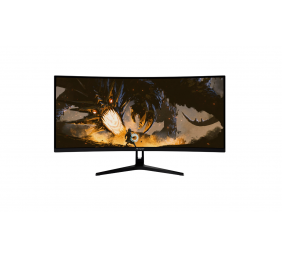 Arozzi | Nova | 34 " | VA | QHD | 21:9 | 165 Hz | 1 ms | 3440 x 1440 pixels | 350 cd/m² | HDMI ports quantity 2 | Black