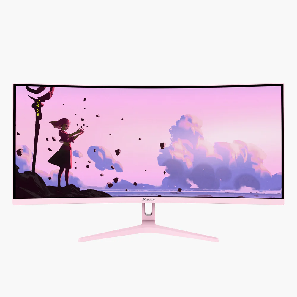 Arozzi | Nova | 34 " | VA | UWQHD | 21:9 | 165 Hz | 1 ms | 3440 x 1440 pixels | 350 cd/m² | HDMI ports quantity 2 | Pink
