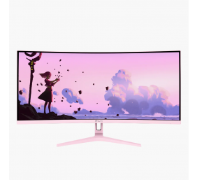 Arozzi | Nova | 34 " | VA | UWQHD | 21:9 | 165 Hz | 1 ms | 3440 x 1440 pixels | 350 cd/m² | HDMI ports quantity 2 | Pink