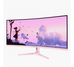 Arozzi | Nova | 34 " | VA | UWQHD | 21:9 | 165 Hz | 1 ms | 3440 x 1440 pixels | 350 cd/m² | HDMI ports quantity 2 | Pink