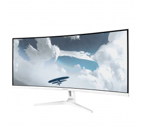 Arozzi | Nova | 34 " | VA | QHD | 21:9 | 165 Hz | 1 ms | 3440 x 1440 pixels | 350 cd/m² | HDMI ports quantity 2 | White