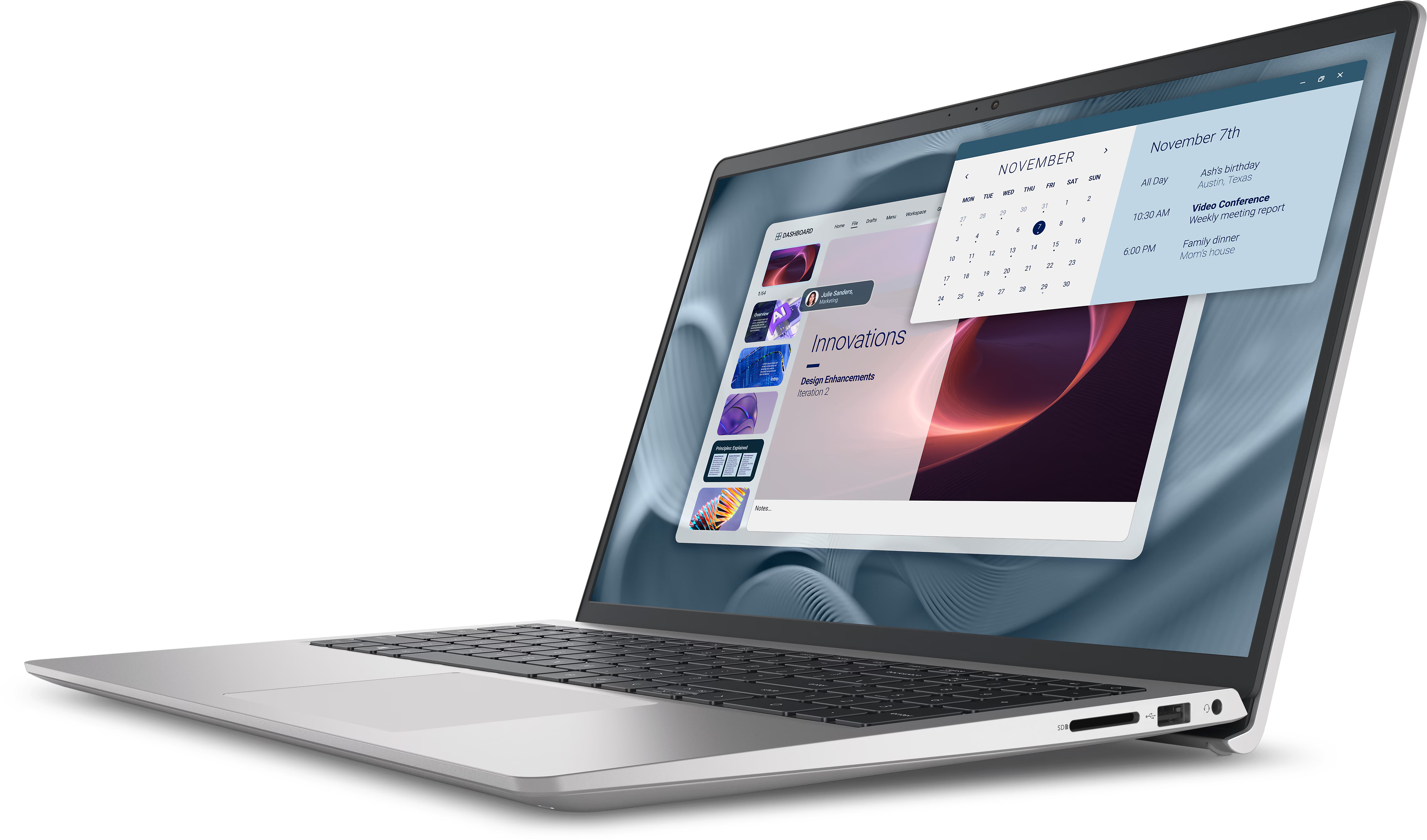 Dell Pro 15 Essential PV15250 | Platinum Silver | 15.6 " | WVA | FHD | 1920 x 1080 pixels | Anti-glare | Intel Core i7 | i7-1355U | 16 GB | DDR5 | Solid-state drive capacity 512 GB | Intel UHD Graphics | Windows 11 Pro | 802.11ax | Keyboard language Engli
