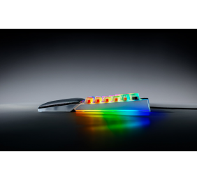 Razer Hot-swappable Mechanical Gaming Keyboard | BlackWidow V4 75% | Gaming Keyboard | Wired | US | Phantom White Edition | USB Type-C | Razer Mechanical Switches (Tactile)