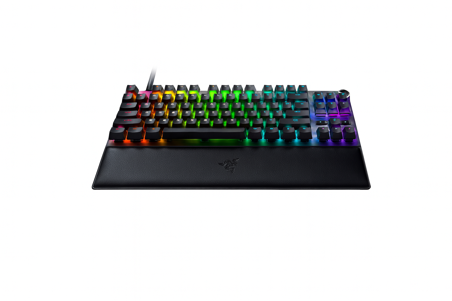 Razer Huntsman V3 Pro Tenkeyless 8KHz | Gaming keyboard | Wired | US | Razer Analog Optical Switch Gen-2 | Black