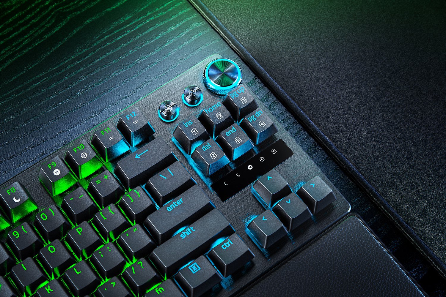 Razer Huntsman V3 Pro Tenkeyless 8KHz | Gaming keyboard | Wired | US | Razer Analog Optical Switch Gen-2 | Black