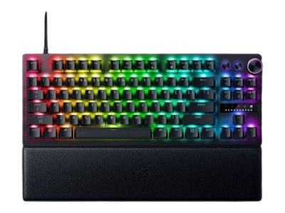 Razer Huntsman V3 Pro Tenkeyless 8KHz | Gaming keyboard | Wired | US | Razer Analog Optical Switch Gen-2 | Black