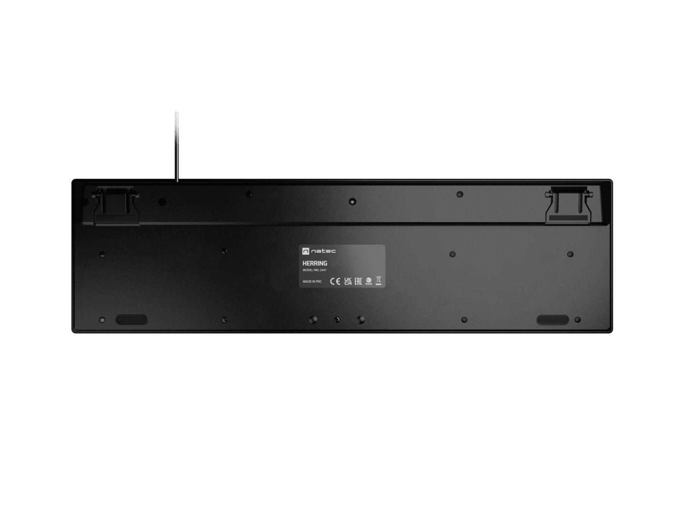 Natec | Herring | Keyboard | Wired | US | Black | USB-A