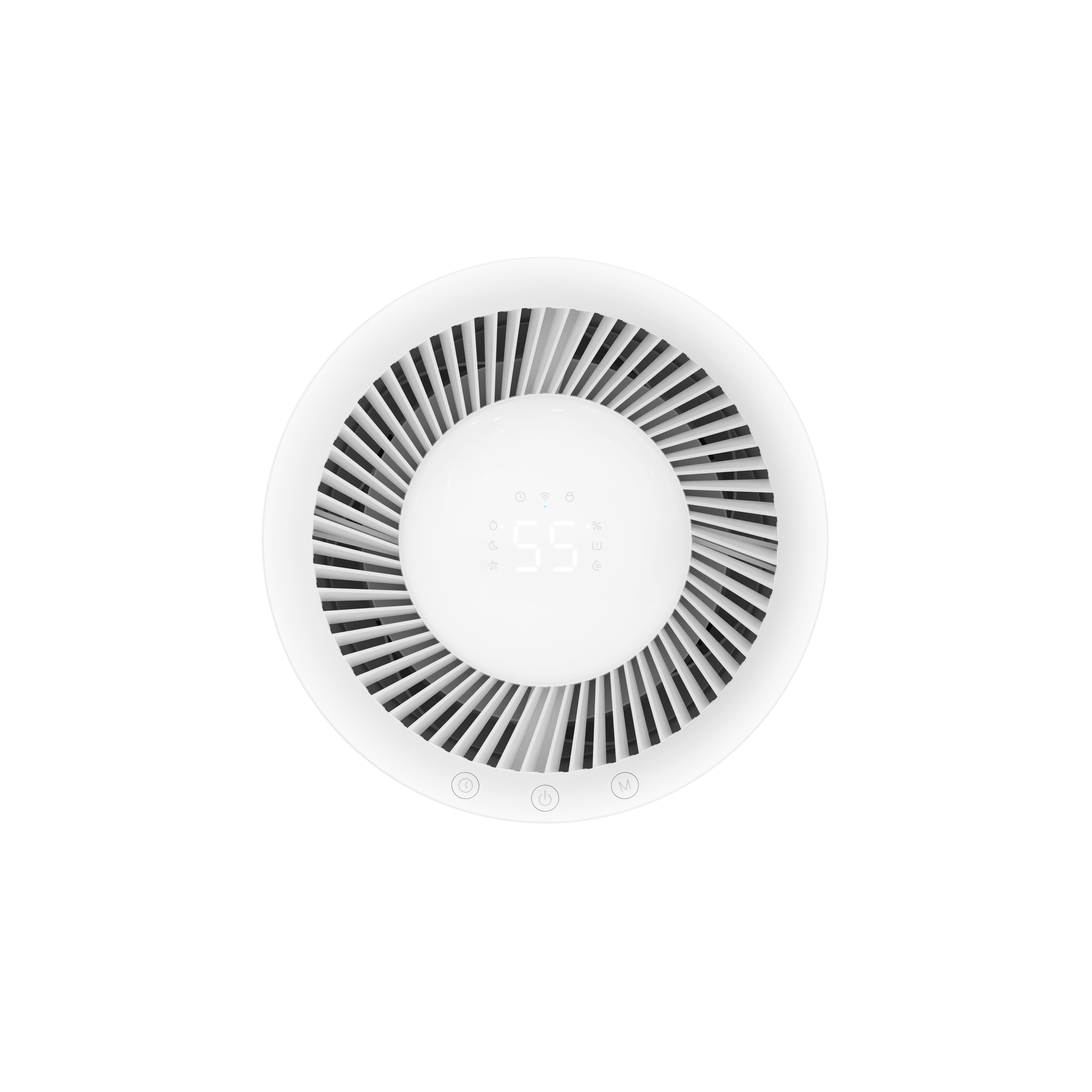 Xiaomi Mijia Smart Evaporative Humidifier Pro EU | Water tank capacity 5 L | Humidification capacity 600 ml/hr | White