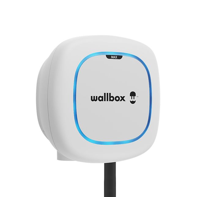 Wallbox Electric Vehicle charge | Pulsar Max | 22 kW | Wi-Fi, Bluetooth | 5 m | White