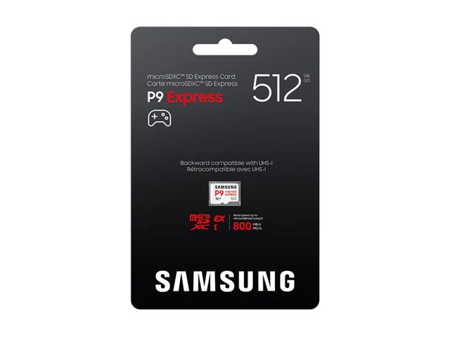 Samsung P9 Express | 512 GB | microSD | Flash memory class U3, V30, A1