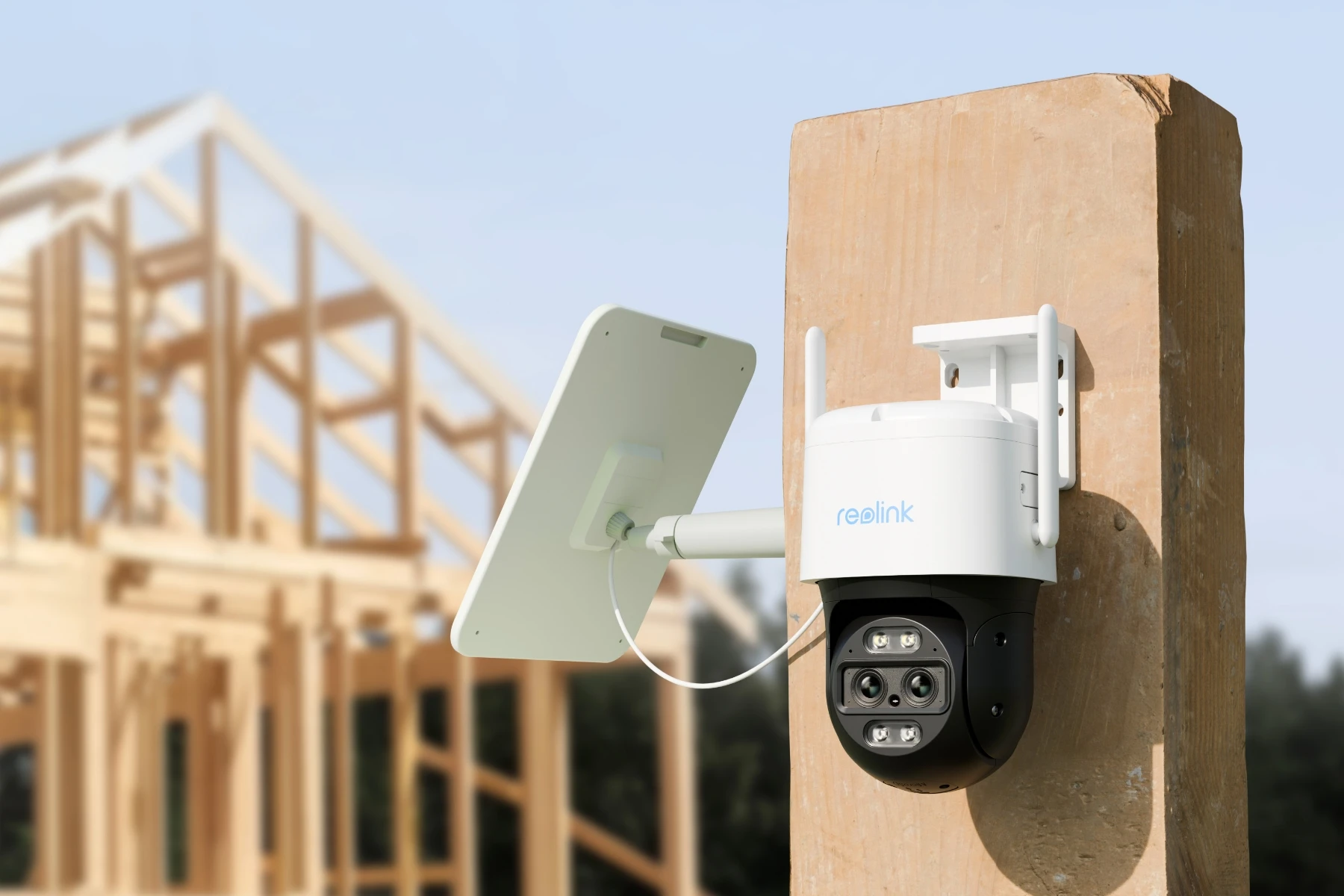 Reolink 4G LTE Dual-Lens Battery Security Camera | Trackmix Series G770 Camouflage | PTZ | 8 MP | F2.8mm/F1.6, F8mm/F1.6 | IP65 | H.264/H.265 | Micro SD, Max. 128 GB