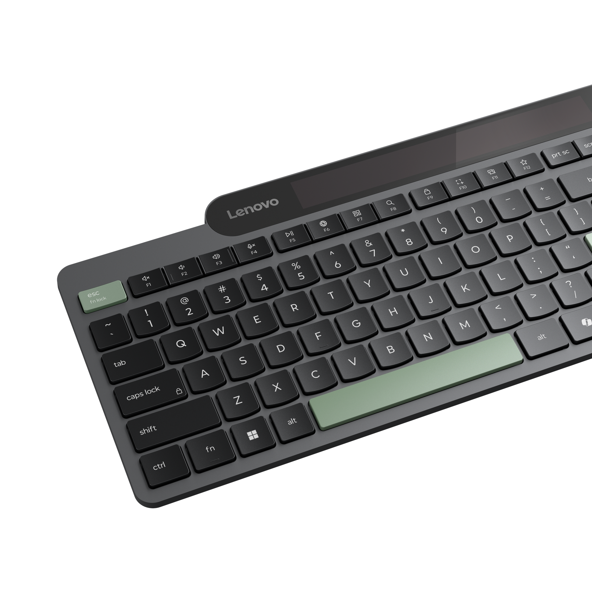 Lenovo | Self-Charging | Keyboard | Bluetooth | Estonian | Black