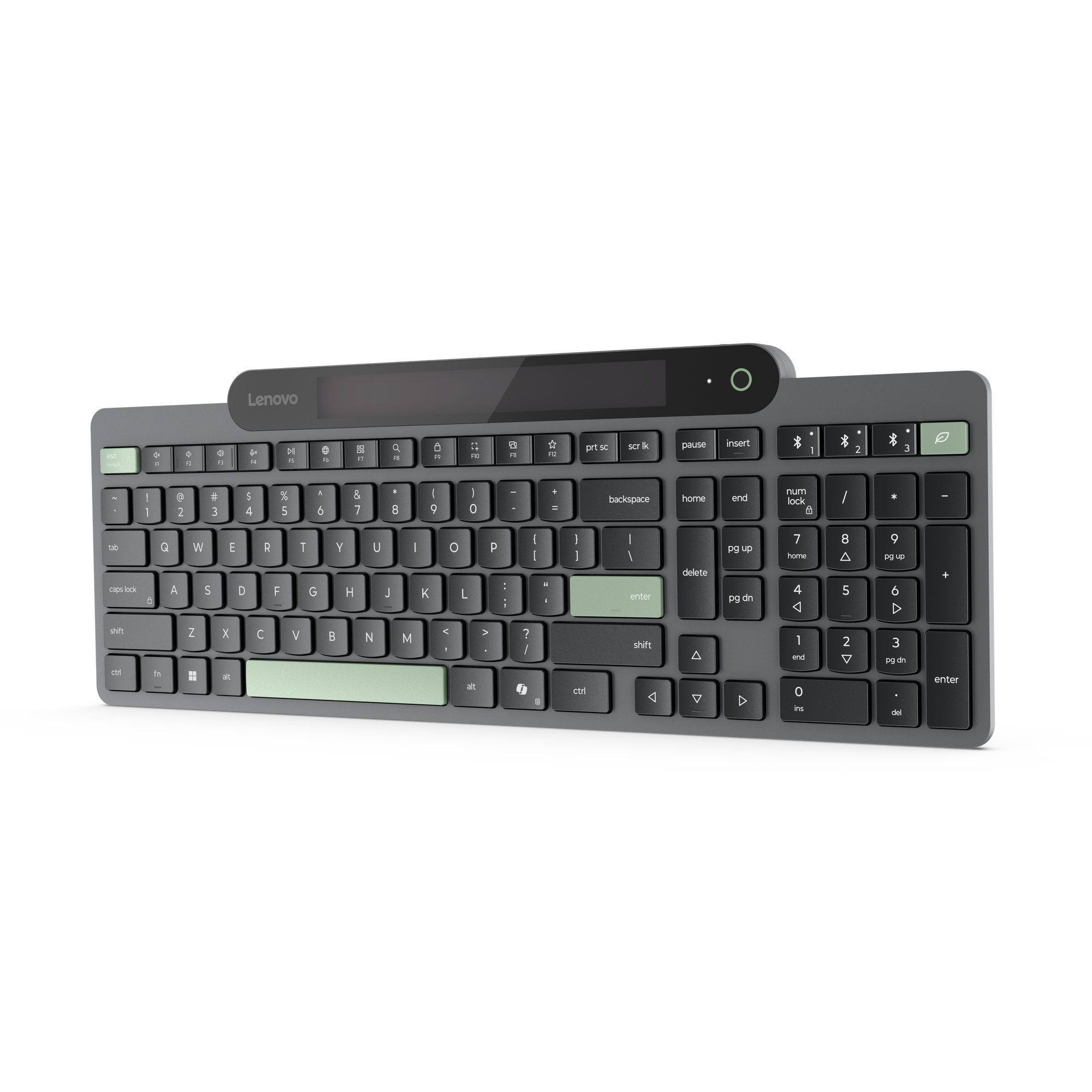 Lenovo | Self-Charging | Keyboard | Bluetooth | Estonian | Black