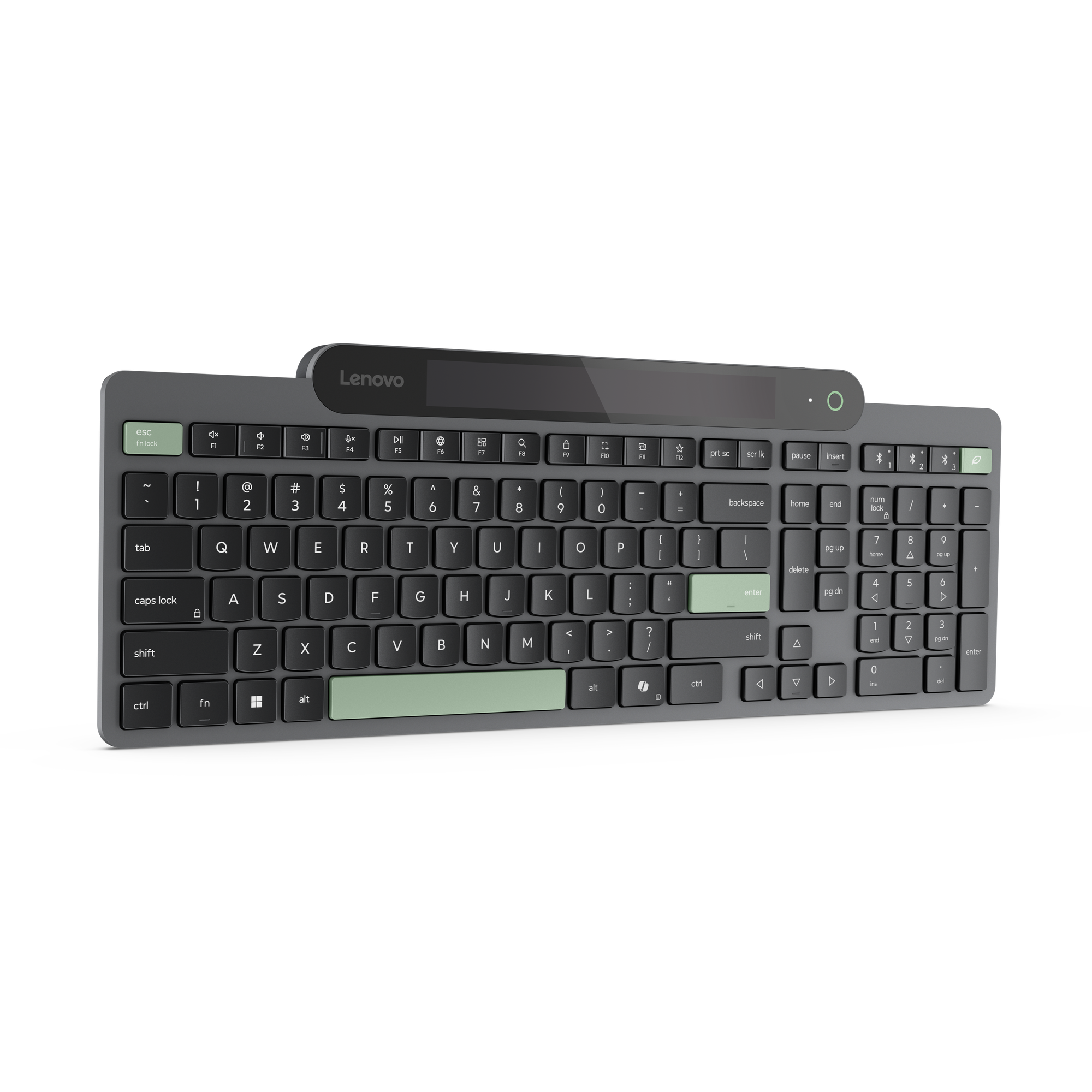 Lenovo | Self-Charging | Keyboard | Bluetooth | Estonian | Black