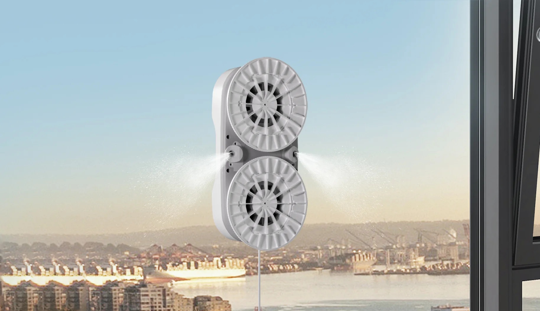 HUTT Windows Cleaning Robot | DDC56 | Corded | 3000 Pa | White