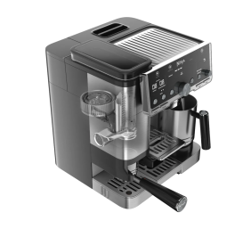 NINJA | Coffee Maker | ES701EU Luxe Café Pro | Pump pressure 9 bar | Built-in milk frother | Ground | 1650 W | Black/Stainless Steel