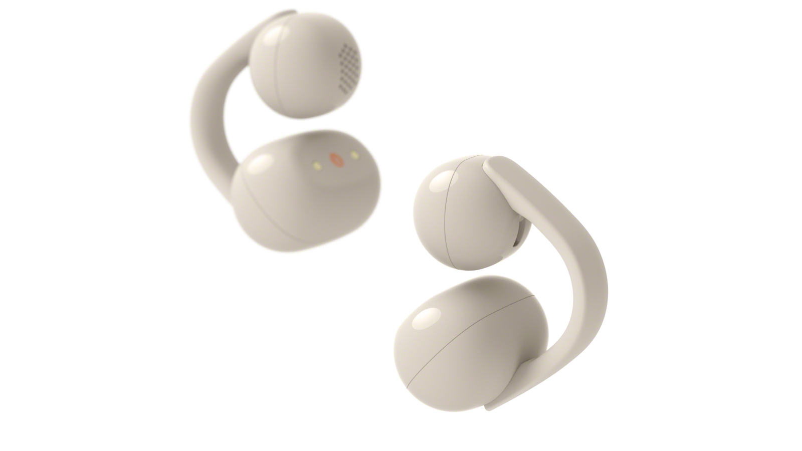 Sony | Earbuds | LinkBuds WF-LC900 Clip | Bluetooth | Open-Ear | Wireless | Greige