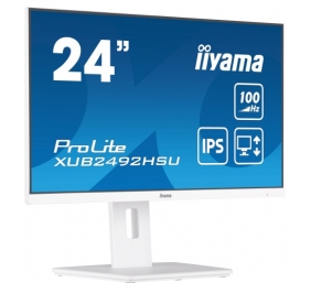 iiyama ProLite XUB2492HSU-W6 Monitorius 24'' IPS FHD 1920x1080 0.4 ms 250 cd/m2 100 Hz, Balta (SPEC)