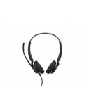 Jabra Engage 40 MS Stereo Inline Link Laidinės ausinės, USB-C/USB-A, Juoda