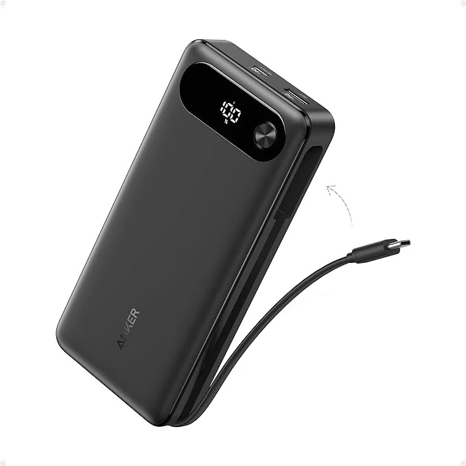 Anker Power Bank 65W | A1383H11 | 20000 mAh | Black