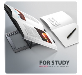 AXAGON STND-LAG stand for laptops and tablets | Adjustable Height, Angle | 10-17.3 " | Maximum weight (capacity) 20 kg | Grey