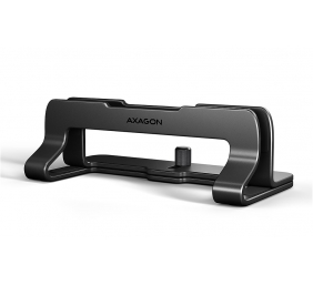 AXAGON STND-VB vertical stand for laptops and tablets | Adjustable width | 10-17.3 " | Black