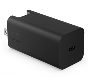 HP C90CKUT Nešiojamo kompiuterio įkroviklis 65W GaN, USB-C, EU, Juoda