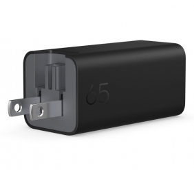 HP C90CKUT Nešiojamo kompiuterio įkroviklis 65W GaN, USB-C, EU, Juoda