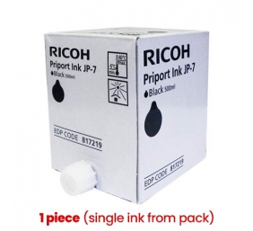 Ricoh JP-7 (817219) Rašalinė kasetė, Juoda (1 vnt)