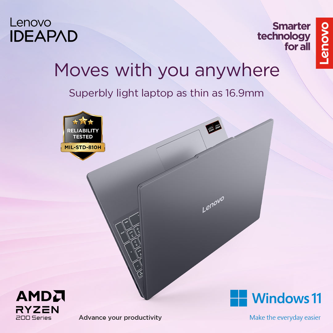 Lenovo IdeaPad Slim 3 15AMN8 | Arctic Grey | 15.6 " | TN | FHD | 1920 x 1080 pixels | Anti-glare | AMD Ryzen 3 | 7320U | 16 GB | Soldered LPDDR5 | Solid-state drive capacity 512 GB | AMD Radeon 610M Graphics | Windows 11 Home | 802.11ax | Bluetooth versio