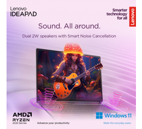 Lenovo IdeaPad Slim 3 15AMN8 | Arctic Grey | 15.6 " | TN | FHD | 1920 x 1080 pixels | Anti-glare | AMD Ryzen 3 | 7320U | 16 GB | Soldered LPDDR5 | Solid-state drive capacity 512 GB | AMD Radeon 610M Graphics | Windows 11 Home | 802.11ax | Bluetooth versio