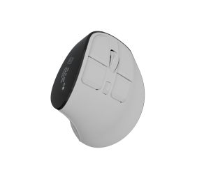 Natec Mouse | Euphonie Pro | Wireless | 2.4 GHz, Bluetooth | White