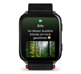 Garmin Venu X1 Išmanusis laikrodis Black, Slate Titanium Caseback / Black ComfortFit Nylon Band