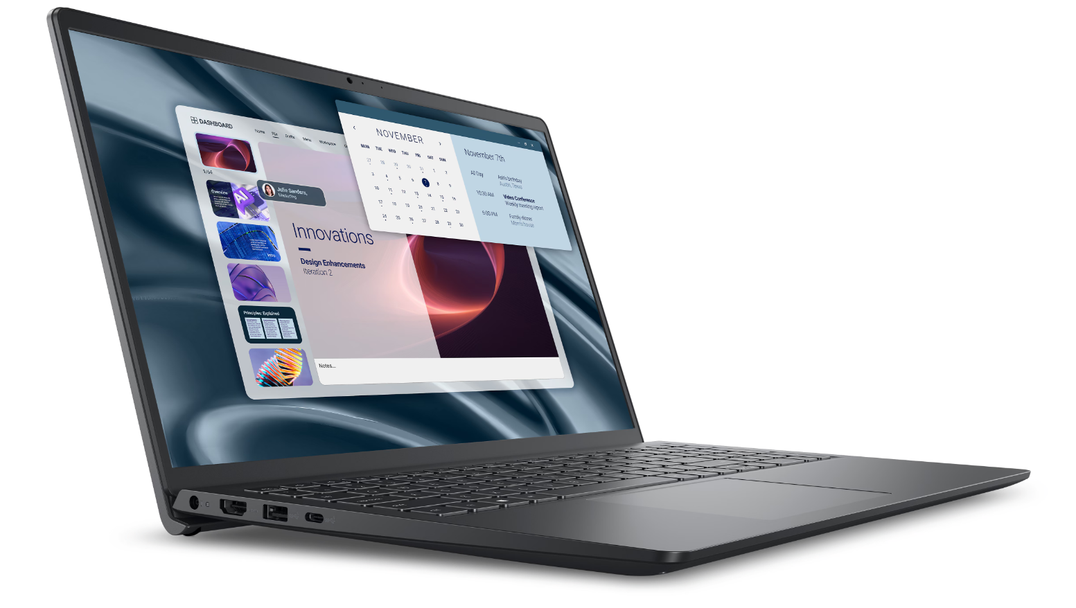 Dell Pro 15 Essential PV15255 | Carbon Black | 15.6 " | FHD | 1920 x 1080 pixels | AMD Ryzen 5 | 7520U | 8 GB | LPDDR5 | Solid-state drive capacity 512 GB | AMD Radeon 610M Graphics | Windows 11 Home | 802.11ac | Keyboard language English | Warranty 36 mo