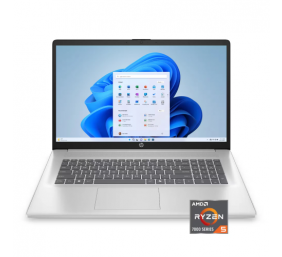 HP 17-cp2025 17.3'' FHD AMD Ryzen 5 7520U 8GB 512GB SSD W11H, Natural Silver