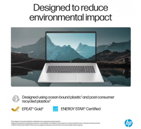 HP 17-cp2025 17.3'' FHD AMD Ryzen 5 7520U 8GB 512GB SSD W11H, Natural Silver