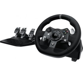 Logitech G920 Driving Force Žaidimų vairas ir pedalai, skirta Xbox Series X|S /Xbox One/PC, Juoda