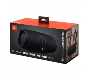 JBL Charge 5 Wi-Fi Nešiojama garso kolonėlė, Wi-Fi, Bluetooth, Juoda