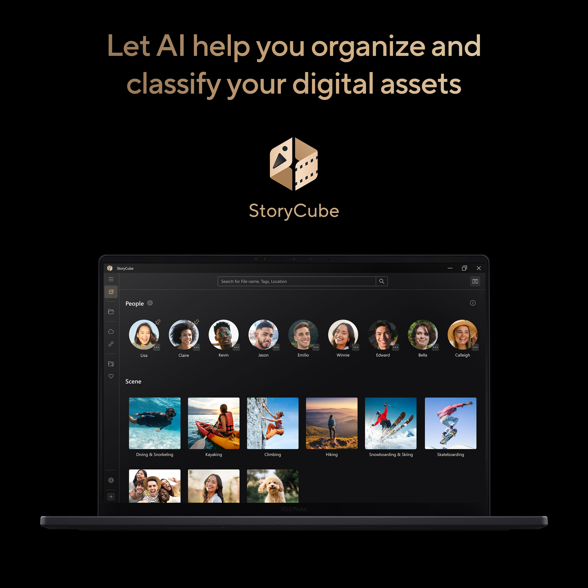 Asus ProArt P16 H7606WP-SR231X | Nano Black | 16 " | OLED | Touchscreen | 3K | 2880 x 1800 pixels | 120 Hz | Glossy | AMD Ryzen AI 9 | HX 370 | 64 GB | LPDDR5X | Solid-state drive capacity 2000 GB | NVIDIA GeForce RTX 5070 | GDDR7 | 8 GB | Windows 11 Pro 