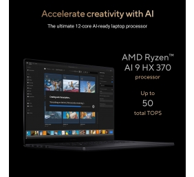 Asus ProArt P16 H7606WP-SR231X | Nano Black | 16 " | OLED | Touchscreen | 3K | 2880 x 1800 pixels | 120 Hz | Glossy | AMD Ryzen AI 9 | HX 370 | 64 GB | LPDDR5X | Solid-state drive capacity 2000 GB | NVIDIA GeForce RTX 5070 | GDDR7 | 8 GB | Windows 11 Pro 