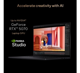 Asus ProArt P16 H7606WP-SR231X | Nano Black | 16 " | OLED | Touchscreen | 3K | 2880 x 1800 pixels | 120 Hz | Glossy | AMD Ryzen AI 9 | HX 370 | 64 GB | LPDDR5X | Solid-state drive capacity 2000 GB | NVIDIA GeForce RTX 5070 | GDDR7 | 8 GB | Windows 11 Pro 